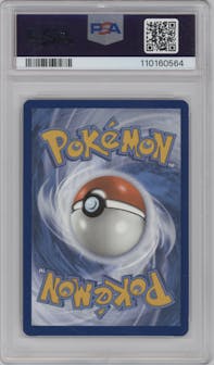 Squirtle from the 2024 Pokemon SV set graded by PSA and given an overall grade of 10.