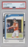 Bo Nix from the 2024 Donruss set graded by PSA and given an overall grade of 10.