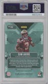 Cam Akers from the 2020 Panini Chronicles Draft Picks  set graded by PSA and given an overall grade of 10.