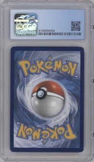 Leafeon VMAX from the 2021 Pokemon SWSH set graded by CSG and given an overall grade of 9.5.