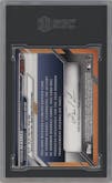 Yordan Alvarez from the 2020 Bowman Transcendent Collection set graded by SGC and given an overall grade of 9.