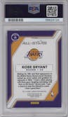 Kobe Bryant from the 2017-18 Panini Donruss Optic set featuring a Holo parallel graded by PSA and given an overall grade of 9.