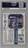 Aidan Hutchinson from the 2022 Panini Contenders Optic set graded by PSA and given an overall grade of 10.
