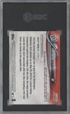 Juan Soto from the 2018 Topps Chrome Update  set graded by SGC and given an overall grade of 10.
