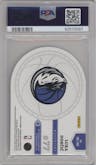Luka Doncic from the 2022-23 Panini Crown Royale set graded by PSA and given an overall grade of 9.