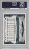 Michael Vick from the 2013 Topps Chrome set featuring a Gold Refractor parallel graded by PSA and given an overall grade of 10.