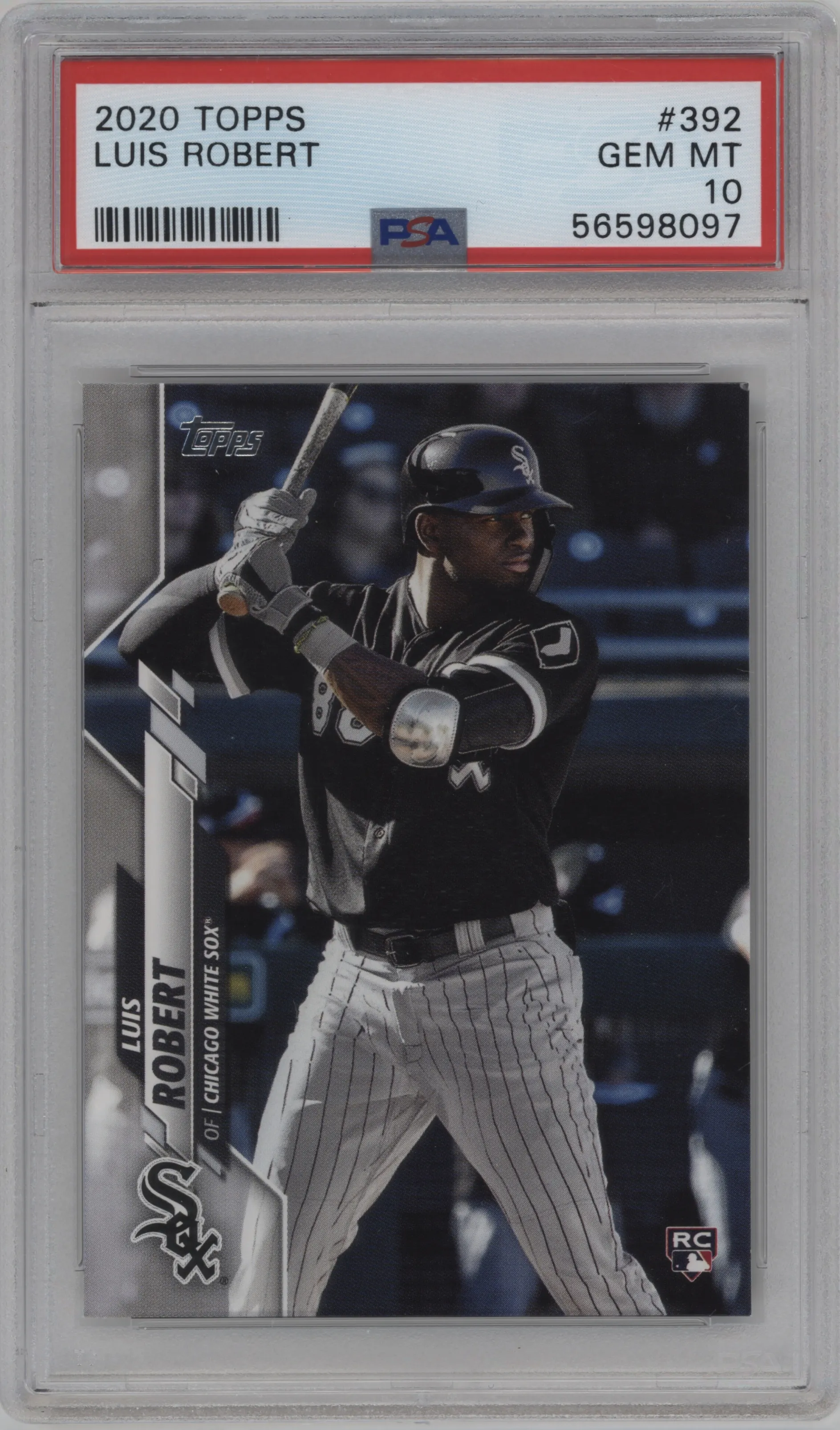 2020 Topps Series 2 Luis Robert PSA 10