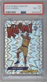 Kyle Kuzma from the 2018 Panini Kaboom Rewards Multi-Sport set graded by PSA and given an overall grade of 8.