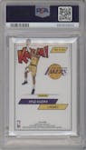 Kyle Kuzma from the 2018 Panini Kaboom Rewards Multi-Sport set graded by PSA and given an overall grade of 8.