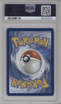 Machamp V from the 2022 Pokemon SWSH set graded by PSA and given an overall grade of 9.