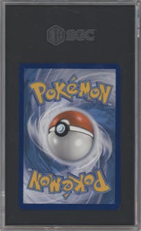 Jessie/James from the 2019 Pokemon S&M  set graded by SGC and given an overall grade of 10.