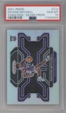 Davion Mitchell from the 2021-22 Panini Prizm  set featuring a Silver parallel graded by PSA and given an overall grade of 10.
