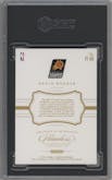 Devin Booker from the 2016-17 Panini Flawless  set featuring a Emerald parallel graded by SGC and given an overall grade of 9.