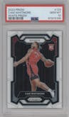 Cam Whitmore from the 2023-24 Panini Prizm set featuring a White Prizm parallel graded by PSA and given an overall grade of 10.
