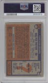 Walter Payton  from the 1976 Topps set graded by PSA and given an overall grade of 2.