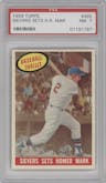 Roy Sievers from the 1959 Topps set graded by PSA and given an overall grade of 7.