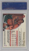 Chauncey Billups from the 1997-98 Bowman's Best set featuring a Atomic Refractor parallel graded by PSA and given an overall grade of 9.