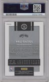 Pau Gasol from the 2017-18 Panini Donruss Optic set featuring a Pink parallel graded by PSA and given an overall grade of 10.