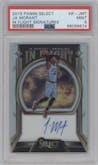 Ja Morant from the 2019-20 Panini Select set graded by PSA and given an overall grade of 9.