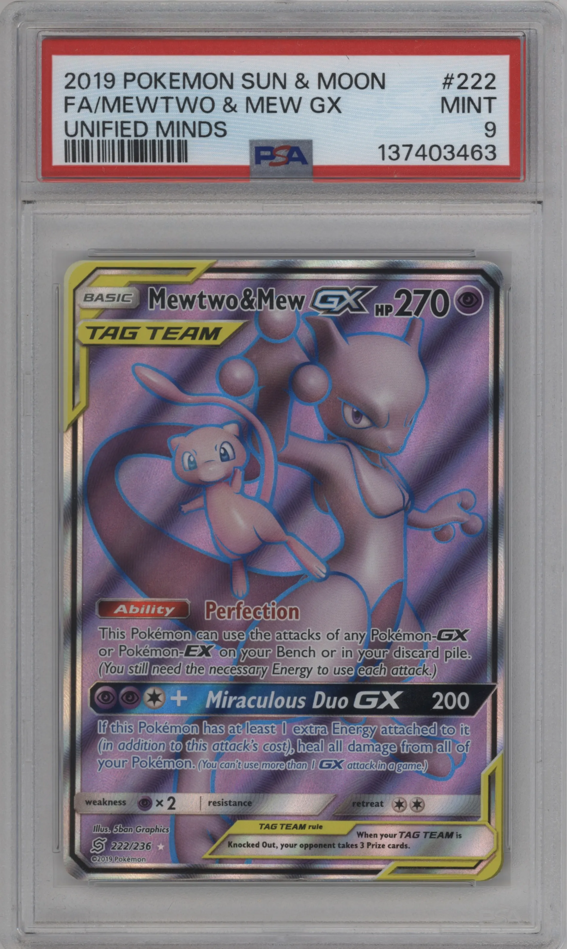 Mewtwo/Mew GX