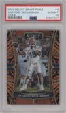 Anthony Richardson from the 2023 Panini Select Draft Picks set featuring a Tiger parallel graded by PSA and given an overall grade of 10.