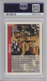 Michael Jordan/Clyde Drexler from the 1992-93 NBA Hoops set graded by PSA and given an overall grade of 10.