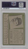 Pete Rose from the 1971 Topps set graded by PSA and given an overall grade of 5.