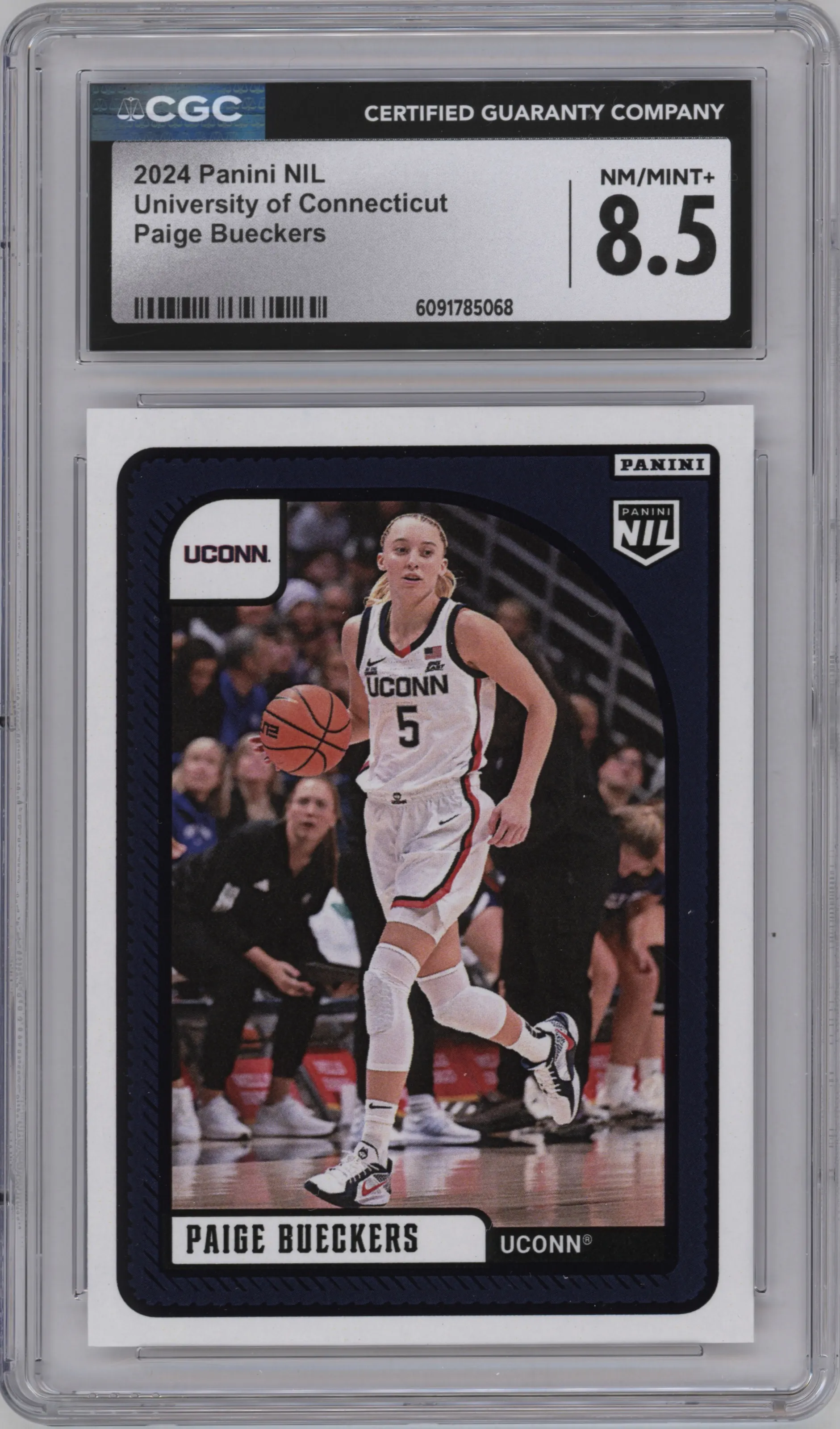 2024 Panini NIL UCONN Paige Bueckers CGC 8.5