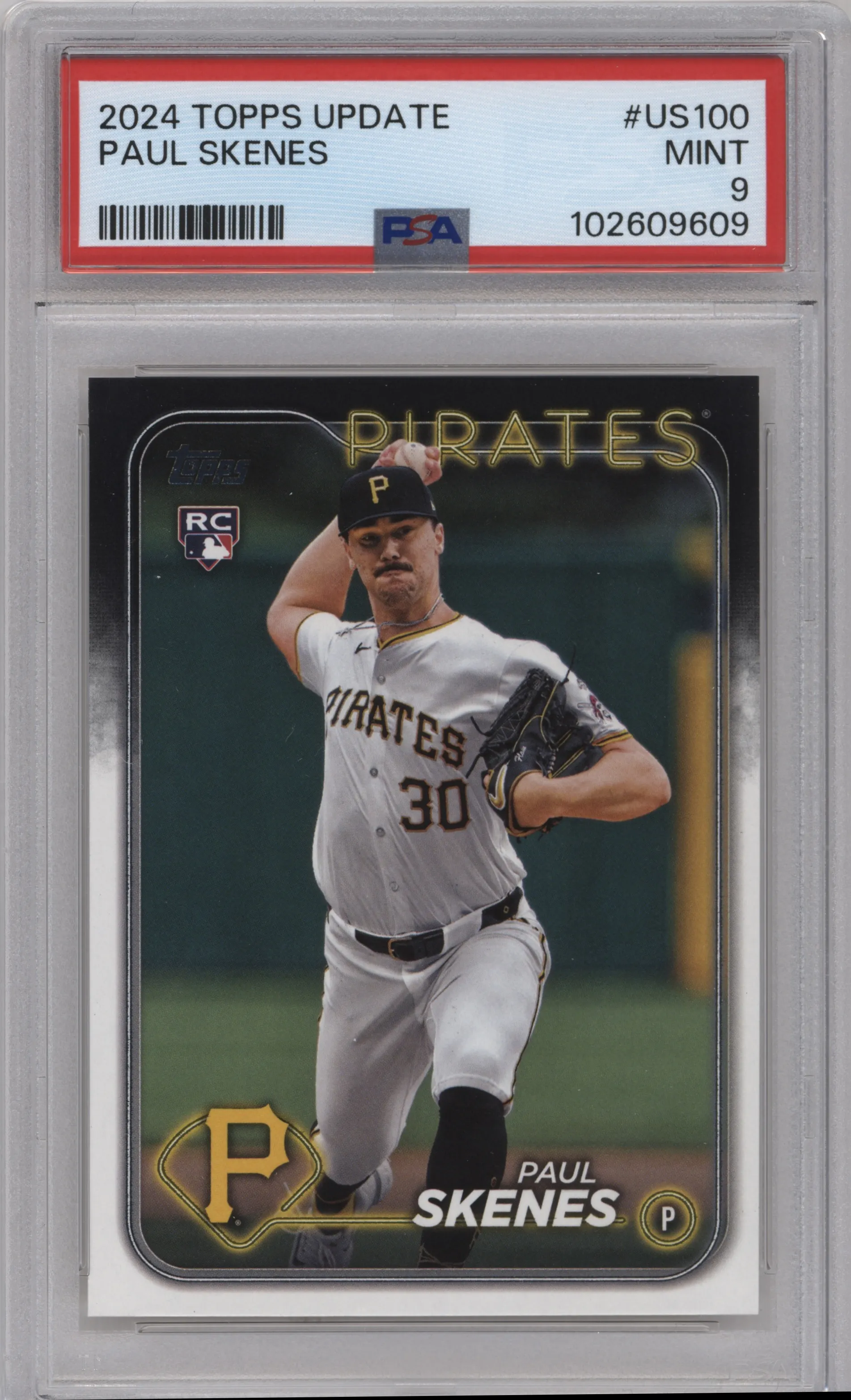2024 Topps Update Paul Skenes PSA 9