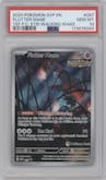 Flutter Mane from the 2024 Pokemon SV set featuring a Temporal Forces Pokemon Center Elite Trainer Box Walking Wake parallel graded by PSA and given an overall grade of 10.