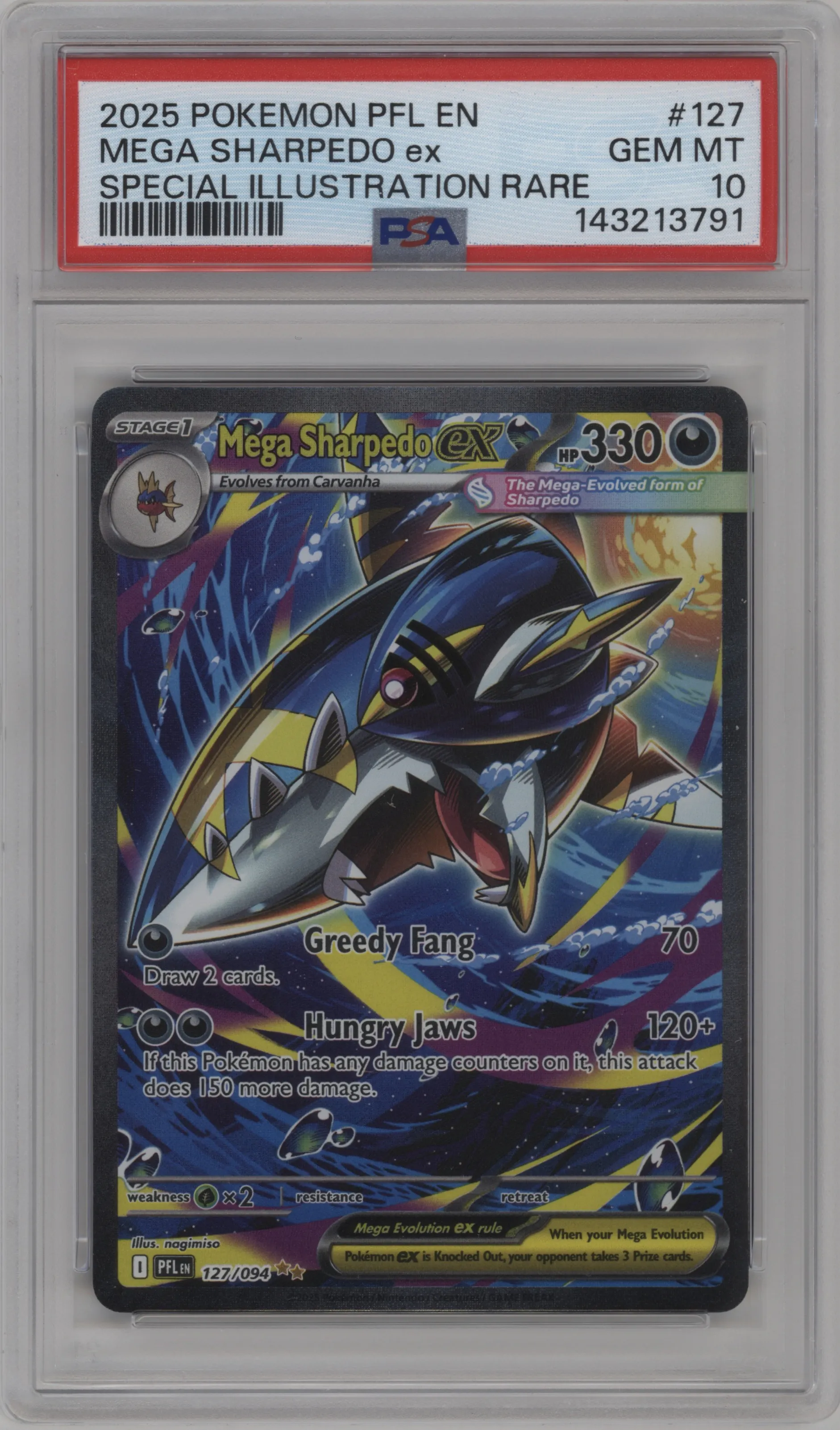 Mega Sharpedo ex