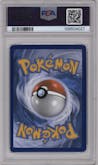 Espeon GX from the 2017 Pokemon S&M set graded by PSA and given an overall grade of 7.