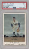 Stan Williams from the 1960 Bell Brand Los Angeles Dodgers set graded by PSA and given an overall grade of 5.