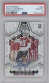 Isaac Guerendo from the 2024 Panini Mosaic set graded by PSA and given an overall grade of 10.