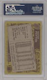 Walter Payton from the 1986 Topps set graded by PSA and given an overall grade of 9.