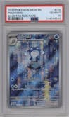 Poliwhirl from the 2023 Pokemon SV set graded by PSA and given an overall grade of 10.
