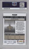 Chris Olave from the 2022 Panini Honors set featuring a Blue parallel graded by PSA and given an overall grade of 9.