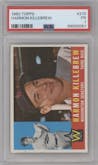 Harmon Killebrew from the 1960 Topps set graded by PSA and given an overall grade of 1.