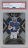 Malik Nabers from the 2023 Panini Select set graded by PSA and given an overall grade of 8.