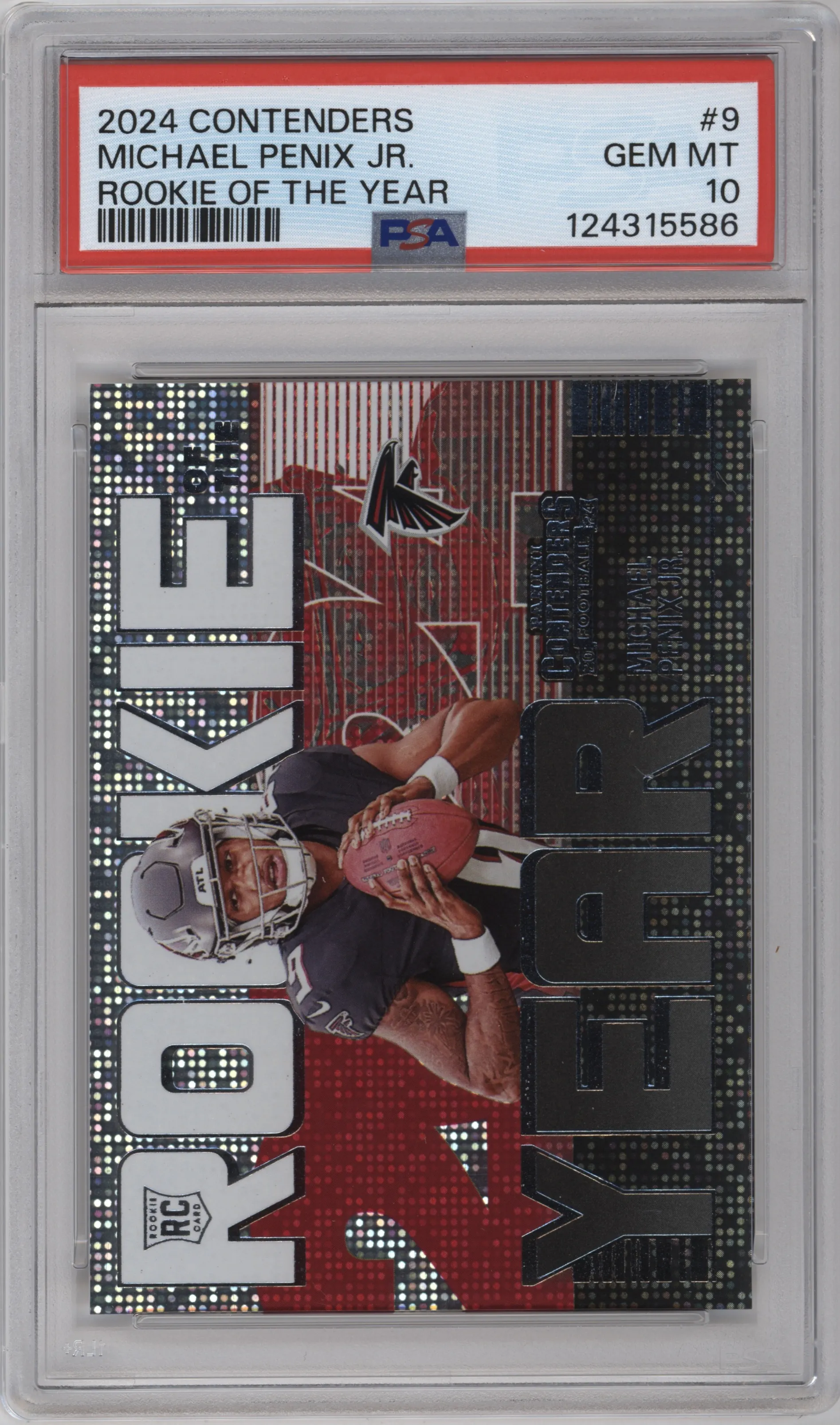 2024 Panini Contenders ROTY Michael Penix Jr. PSA 10