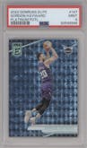 Gordon Hayward from the 2023-24 Panini Donruss Elite set featuring a Platinum FOTL parallel graded by PSA and given an overall grade of 9.