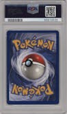 Kadabra from the 1999 Pokemon set graded by PSA and given an overall grade of 8.