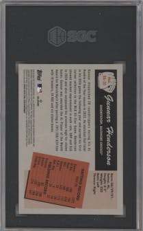 Gunnar Henderson  from the 2024 Bowman's Best set graded by SGC and given an overall grade of 9.