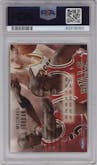 Michael Jordan from the 1994-95 Skybox E-Motion set graded by PSA and given an overall grade of 9.