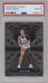 Angel Reese from the 2024 Panini Select WNBA set graded by PSA and given an overall grade of 10.