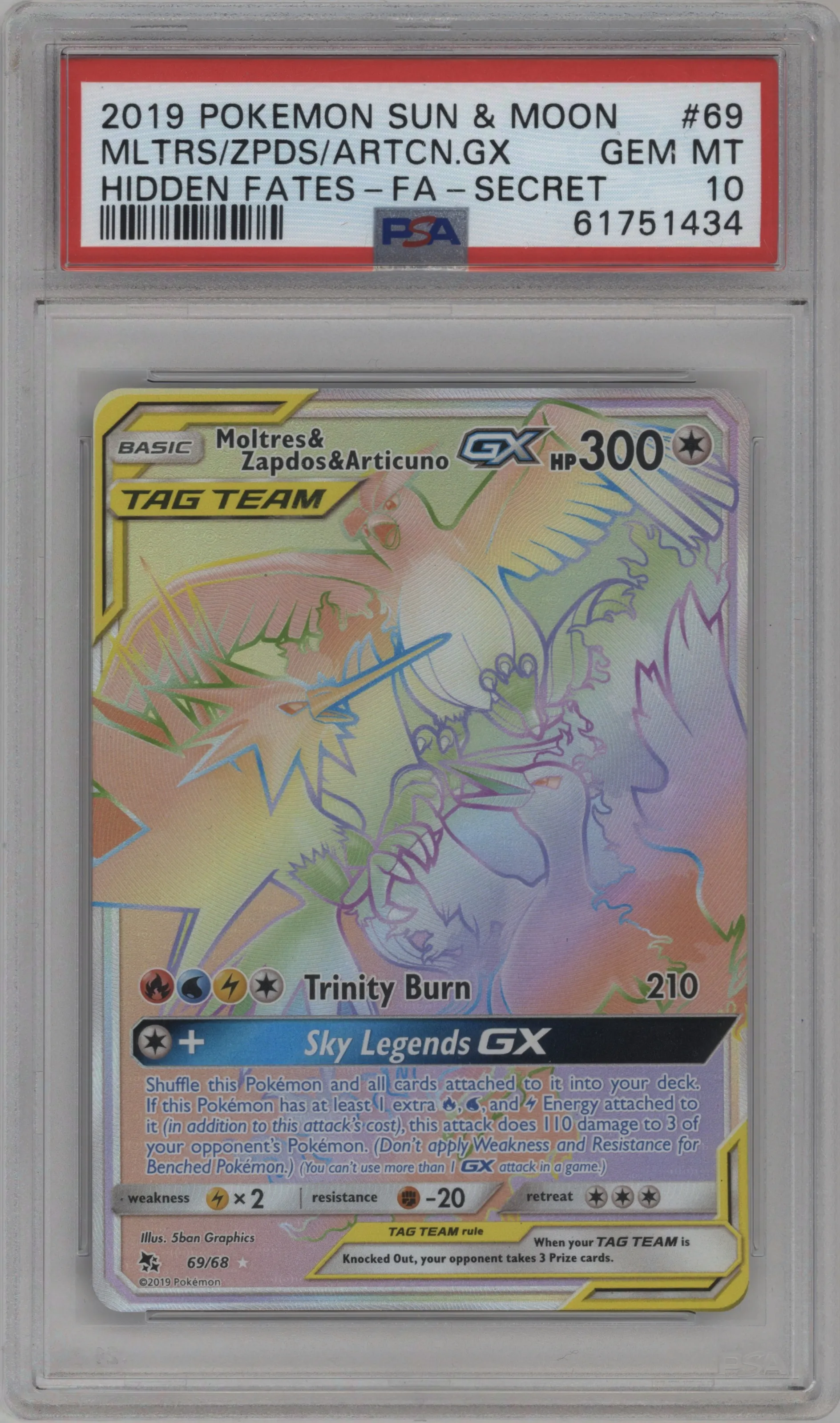 Moltres/Zapdos/Articuno GX