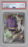 N's Zorua from the 2025 Pokemon SV JPN set graded by PSA and given an overall grade of 10.
