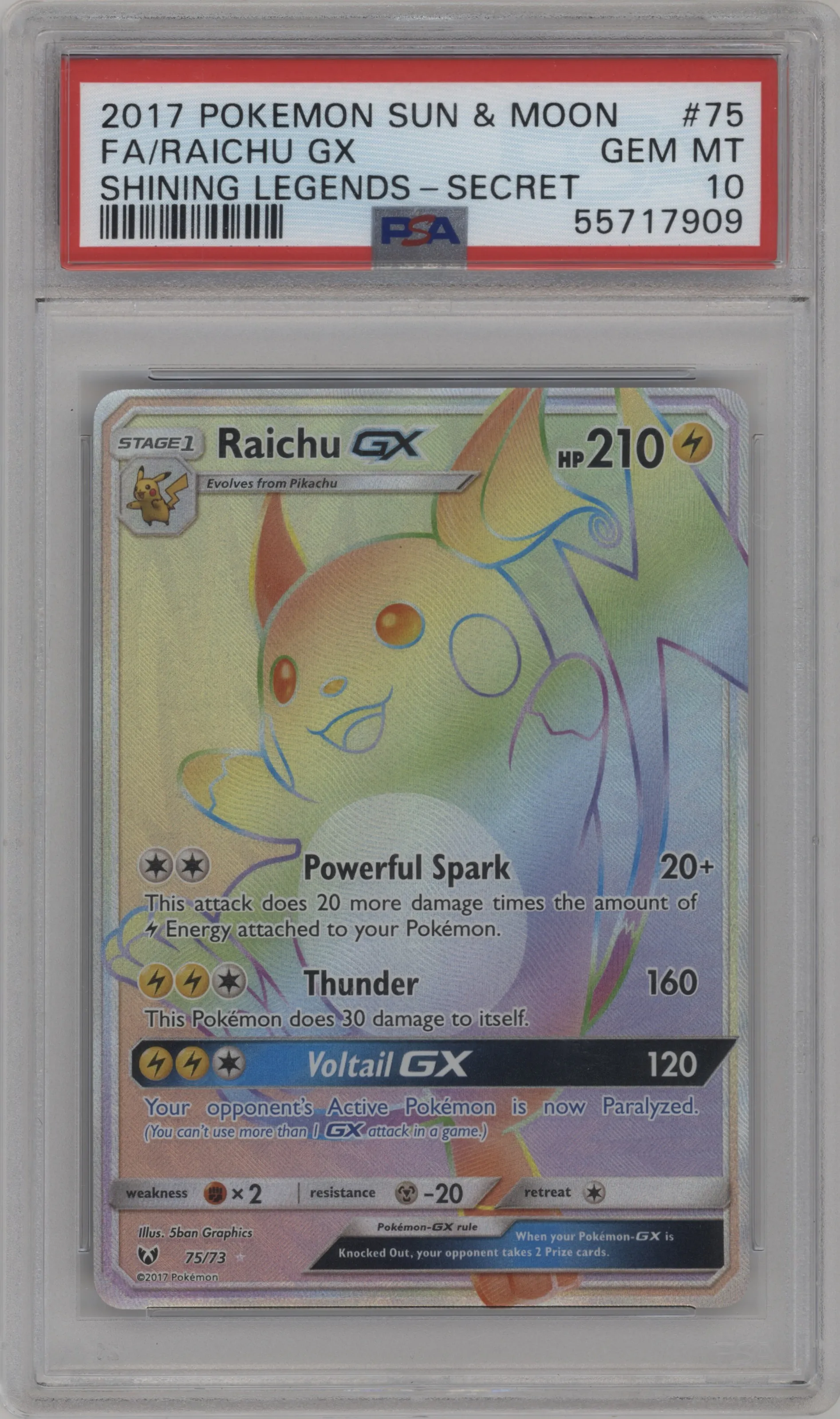 Raichu GX