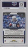 Jonathan Taylor from the 2020 Panini Prizm set graded by PSA and given an overall grade of 9.