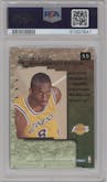 Kobe Bryant  from the 1996-97 Skybox Premium set graded by PSA and given an overall grade of 8.